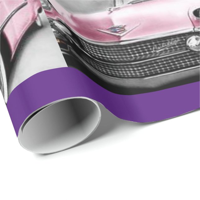 Glossy Wrapping Paper Paris Frankreich Geschenkpapier (Rolleneckpunkt)