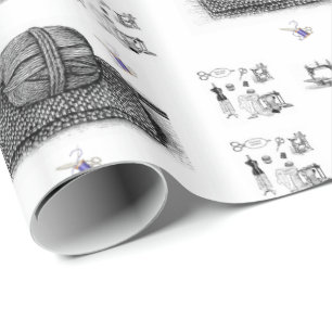 Glossy Wrapping Paper Yarn Geschenkpapier