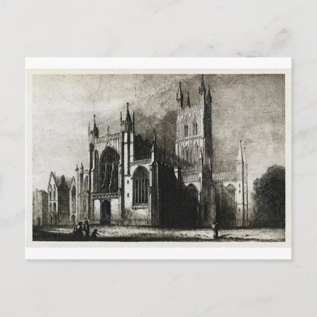 Gloucester Cathedral Postkarte (Vorderseite)
