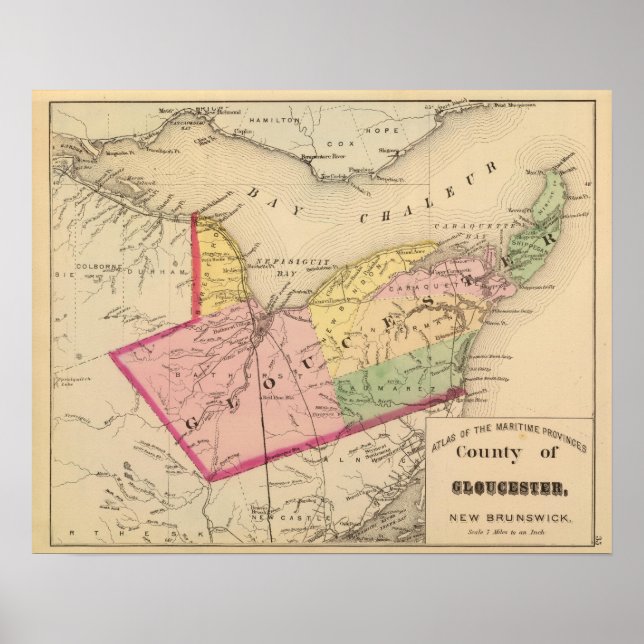 Gloucester Co., NB Poster (Vorne)