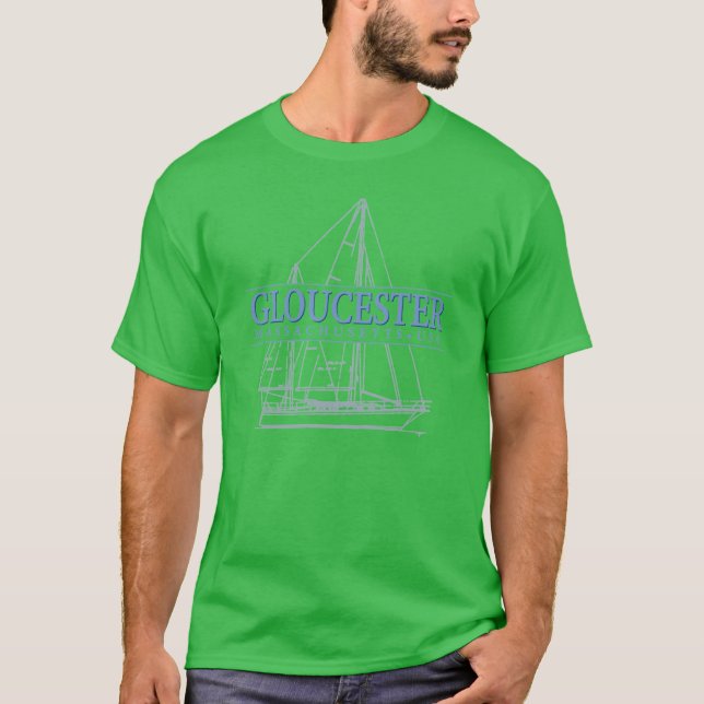 Gloucester Massachusetts 1 T-Shirt (Vorderseite)