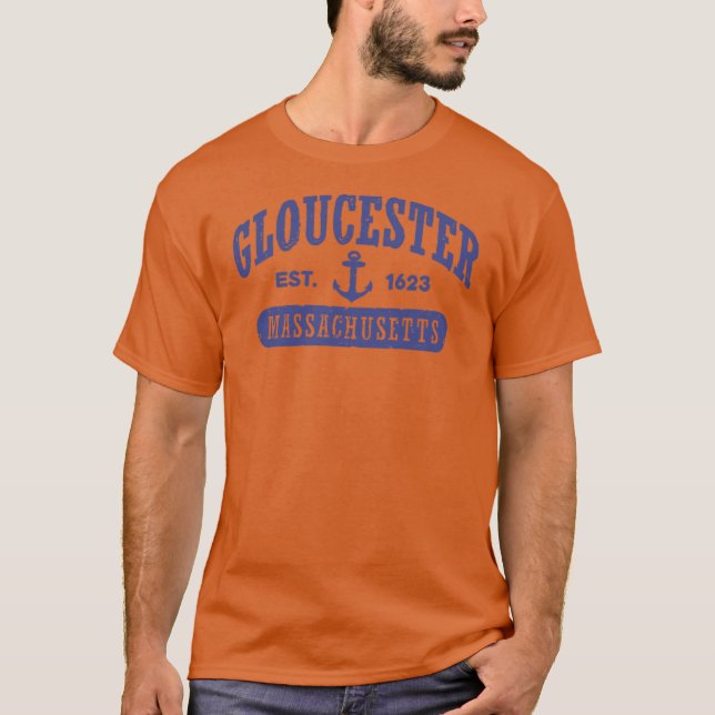 Gloucester Massachusetts 2 T-Shirt (Vorderseite)