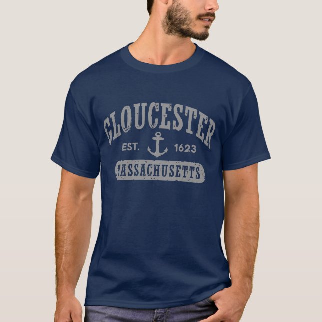 Gloucester Massachusetts T-Shirt (Vorderseite)