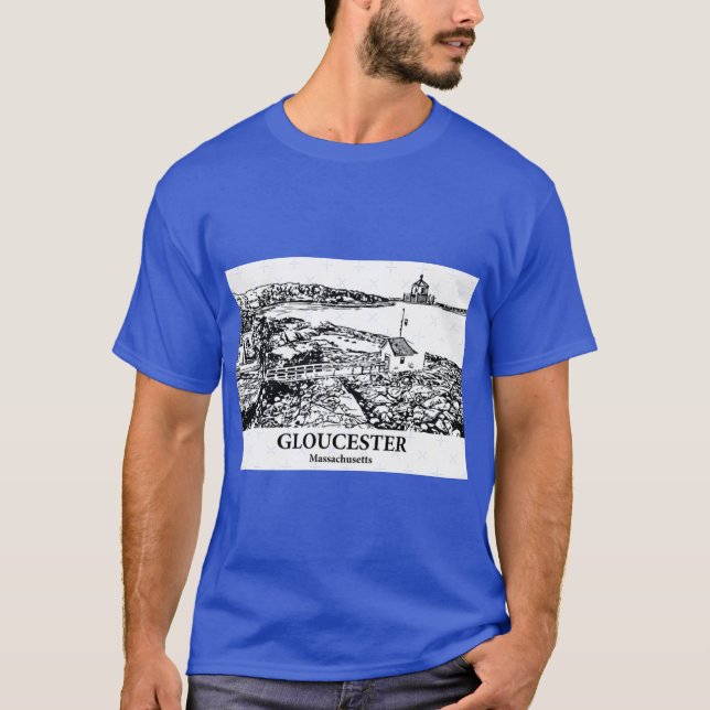 Gloucester Massachusetts T-Shirt (Vorderseite)