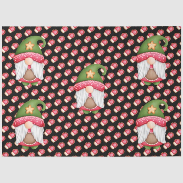 Glove Gnome Anpassungsfarbe Seidenpapier (Vorderseite)