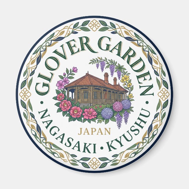 Glover Garten Japan Magnet (Vorne)