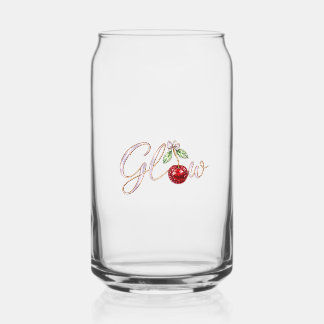 Glow Cherry – Elegant Glass Dosenglas