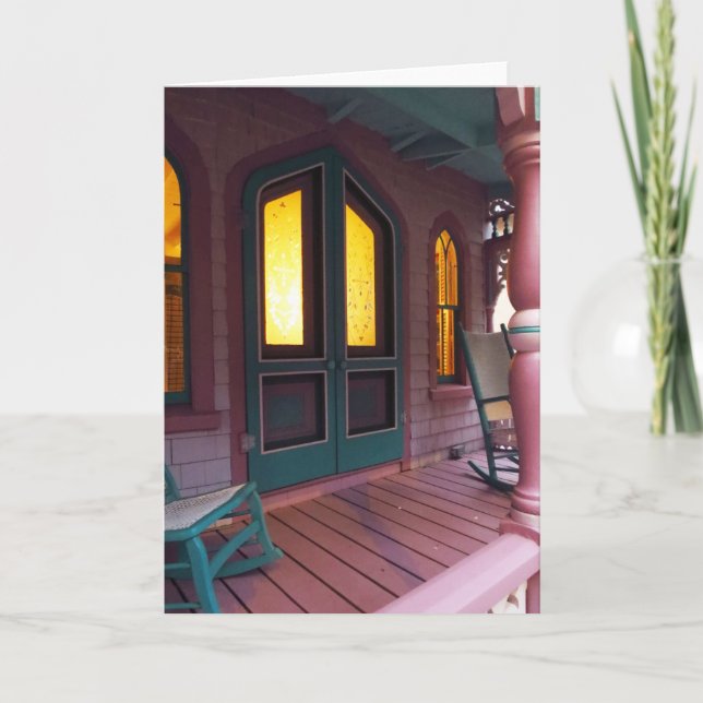 Glow du soir - Carte de vacances Martha's Vineyard (Devant)