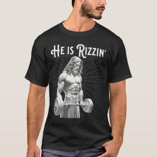 Glow für Jesus Lasse dein Lichtschein-Glaubenskreu T-Shirt