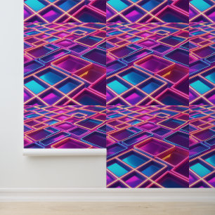 Glow Geometric Peel and Stick Wall Decke Tapete