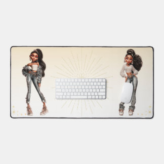Glow Getter Mousepad | Confident Glam Desk Mat Schreibtischunterlage