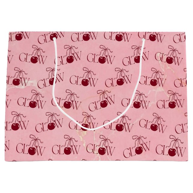Glow Große Geschenktüte (Vorderseite)