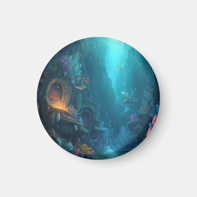 Glow of the Forgotten Depths Magnet (Vorne)