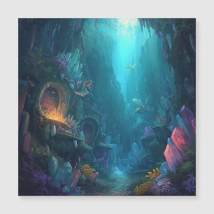 Glow of the Forgotten Depths Magnetkarte