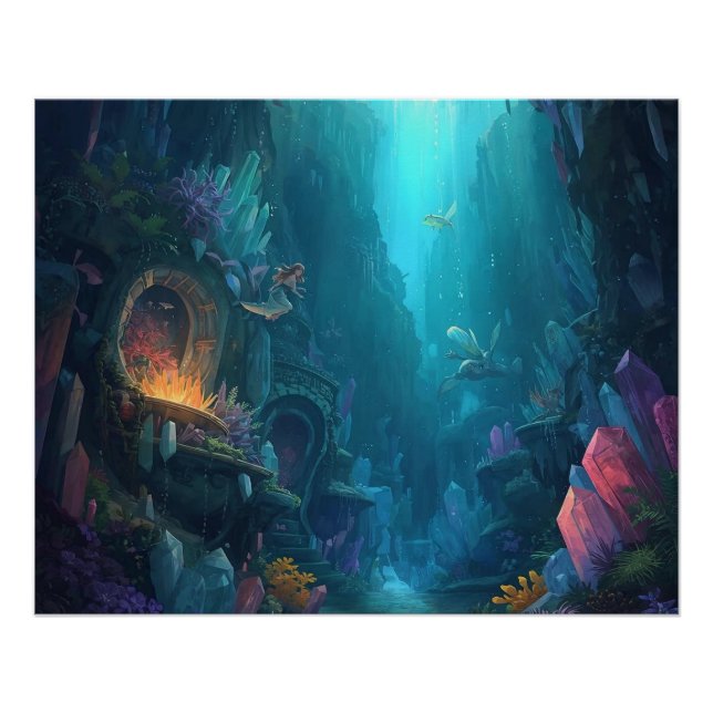 Glow of the Forgotten Depths Poster (Vorderseite)