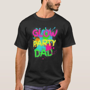 Glow Party Squad Vater Paint Spritzer Glow Party M T-Shirt