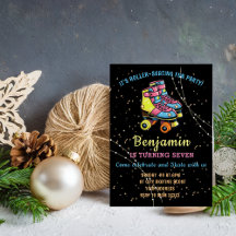 Glow & Roll Birthday bash Custom schwarz