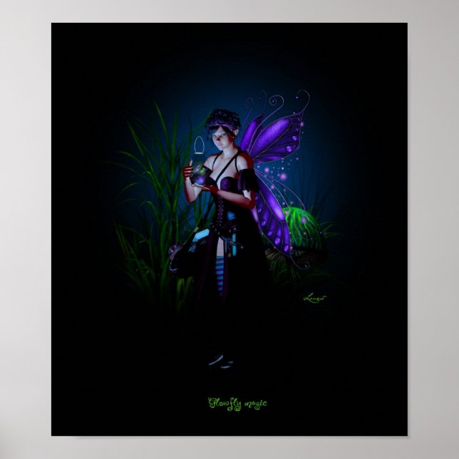 Glowfly-Magie Poster (Vorne)