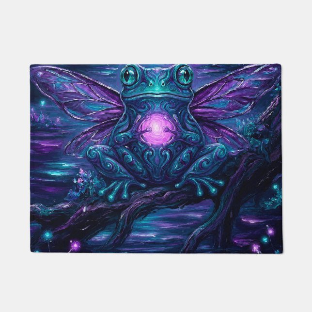 GlowFrogFantasy Fußmatte (Vorderseite)