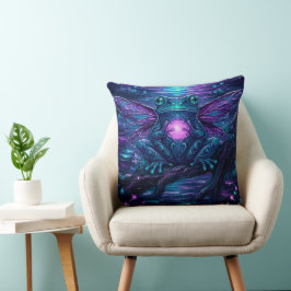 GlowFrogFantasy Kissen