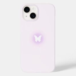Glowing Butterfly Pastel Case-Mate iPhone 14 Hülle