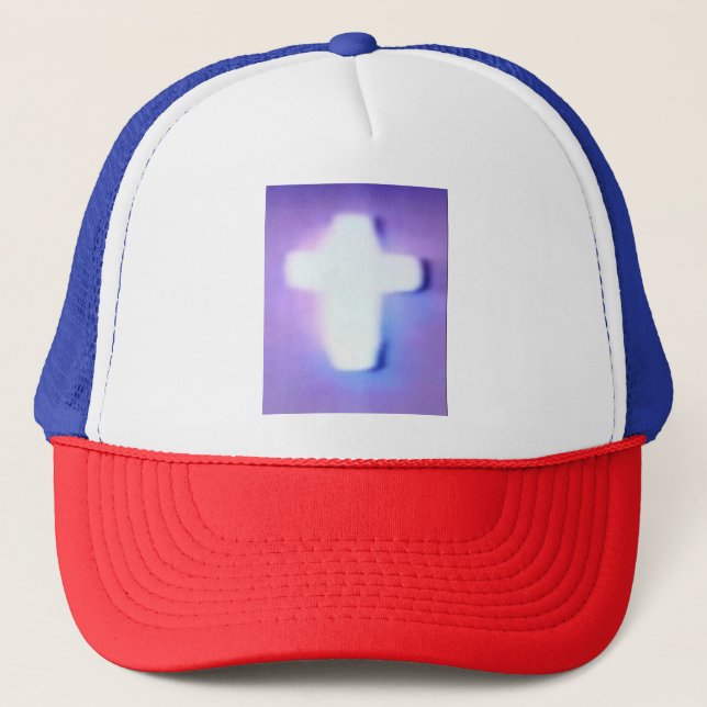 GLOWING CROSS TRUCKERKAPPE (Vorderseite)
