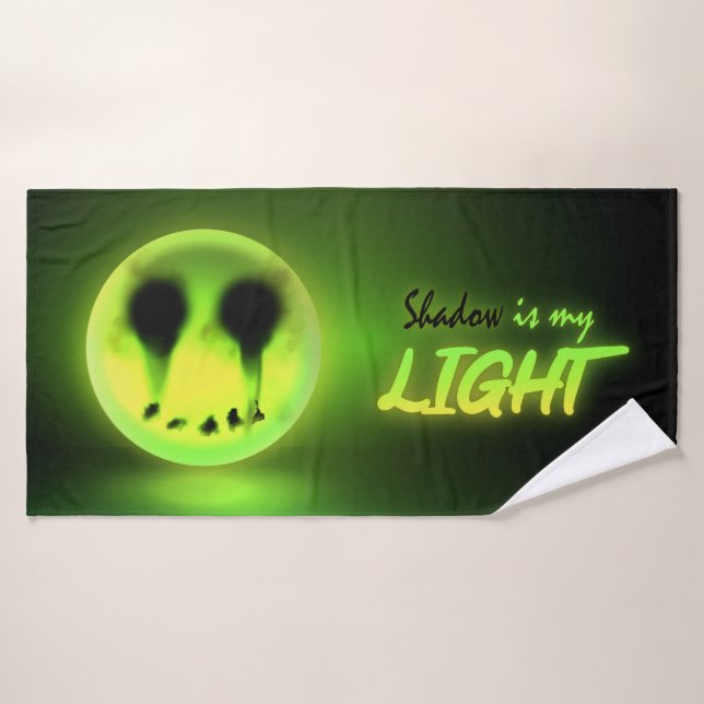 Glowmoji-Badetuch Badehandtuch (Badehandtuch)