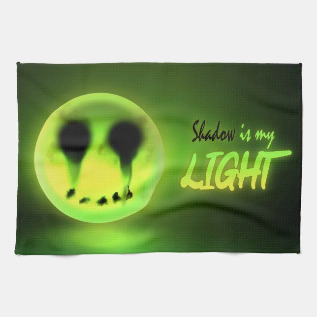 Glowmoji-Kochwäsche Geschirrtuch (Horizontal)