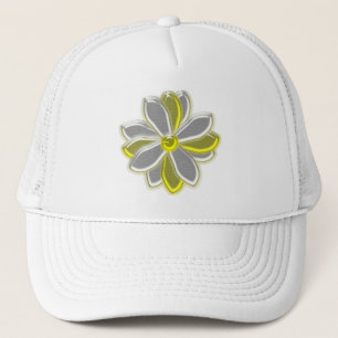 Glows Daisy Blume Hat Truckerkappe