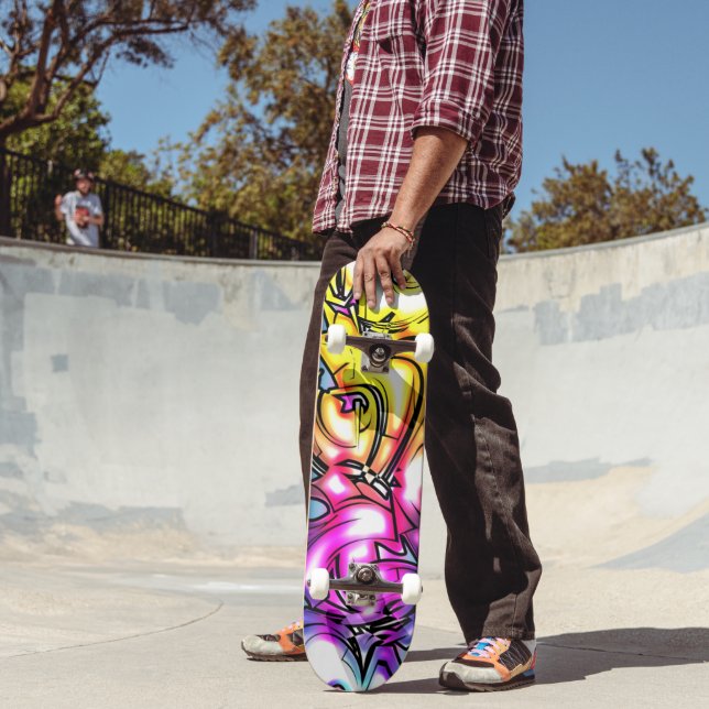 Glows Graffiti Skateboard (Außenbereich 2)