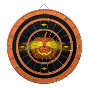 Glows Pumpkin - Dartscheibe