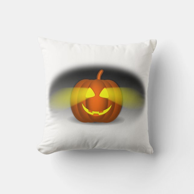 Glows Pumpkin - Kissen (Vorderseite)