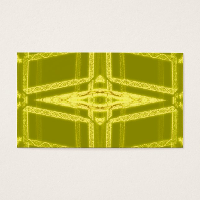 Glowy Eye - Abstrakt gelb (Vorderseite)