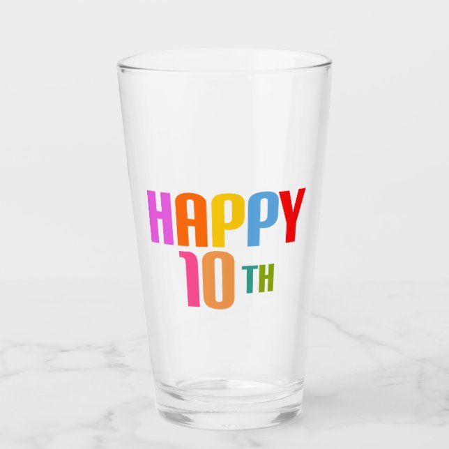 Glück 10. glas (Vorderseite)