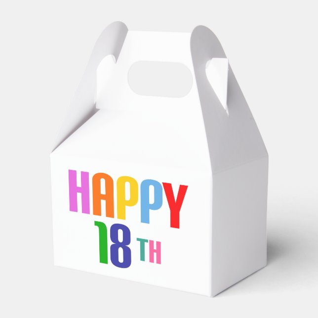 Glück 18. geschenkschachtel (Vorderseite)