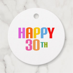 Glück 30. geschenkanhänger