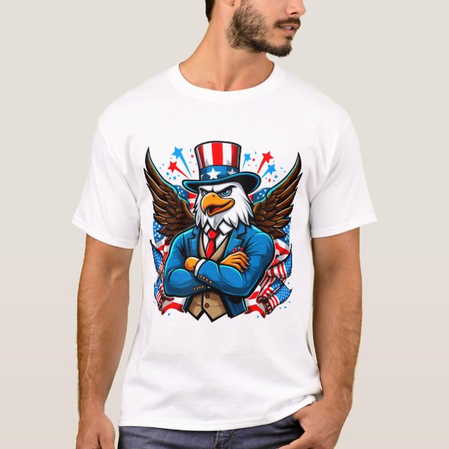 Glück 4. JULY T - Shirt (Vorderseite)
