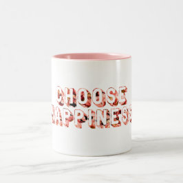 Glück 7 zweifarbige tasse