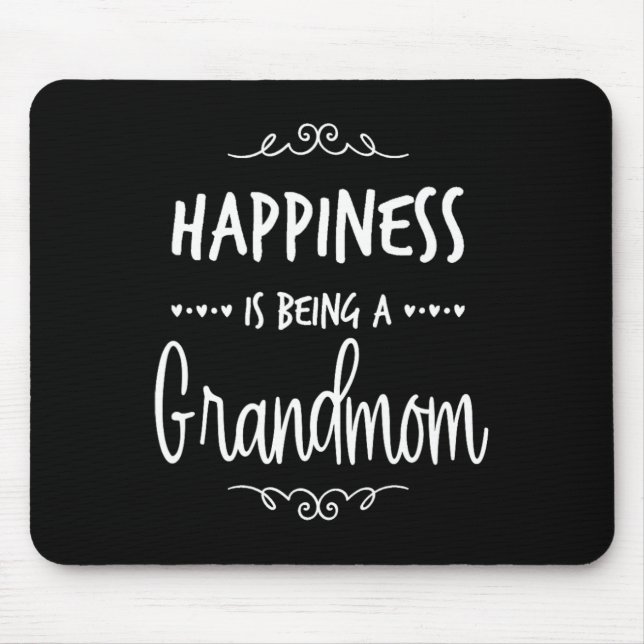 Glück als Großmutter-Sondergroßmutter Mousepad (Vorne)