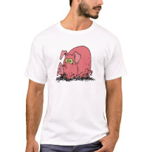 Glück als Schwein im Schlamm