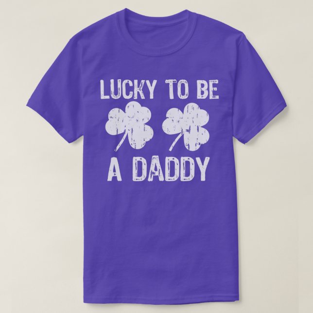 Glück am Papa St Patricks Day T-Shirt (Design vorne)