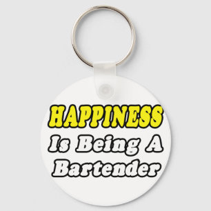 Glück... Barkeeper Schlüsselanhänger