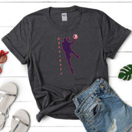 Glück Basketball T-Shirt, Basketball Fan T-Shirts