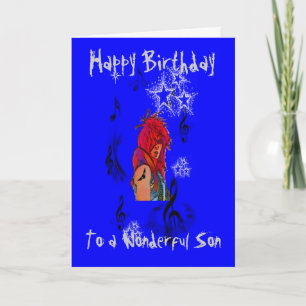 GLÜCK BIRTHDAY SON GREETING CARD KARTE