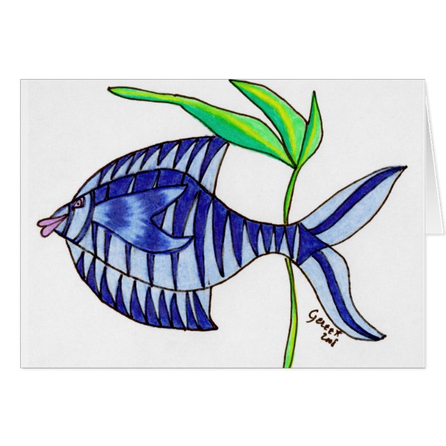 Glück, blau zu sein (Vorderseite (Horizontal))