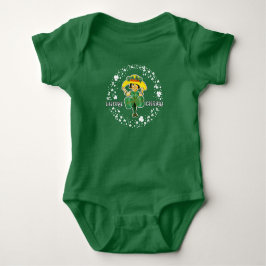 Glück Charm. Little Irish Girl St. Patrick's Day T-Shirt