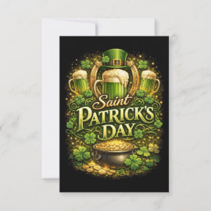 Glück der Emerald Isle Dankeskarte