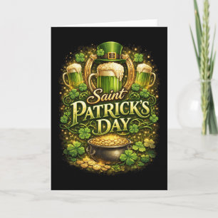 Glück der Emerald Isle Feiertagskarte
