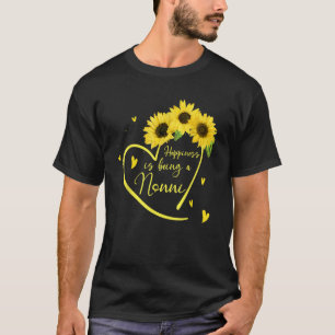 Glück der Frauen ist ein Nonni-Sonnenblume zu sein T-Shirt
