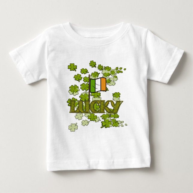 Glück der Iren Baby T-shirt (Vorderseite)